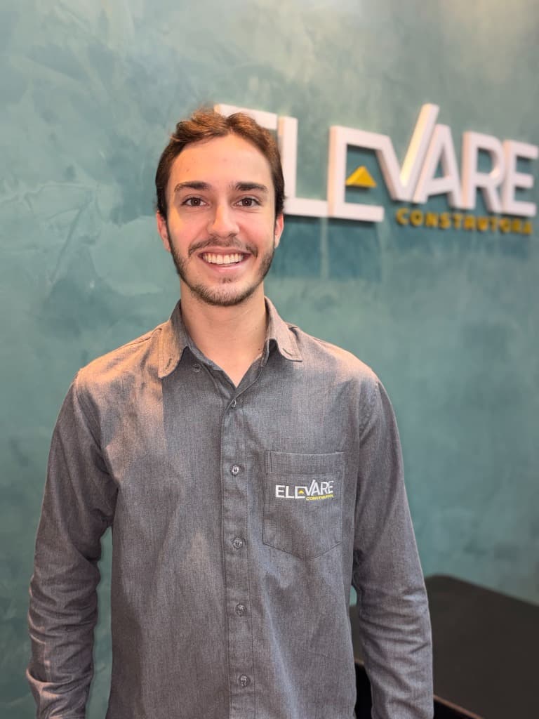 Matheus Lubenow, Estagiário de Engenharia Civil da Elevare Construtora